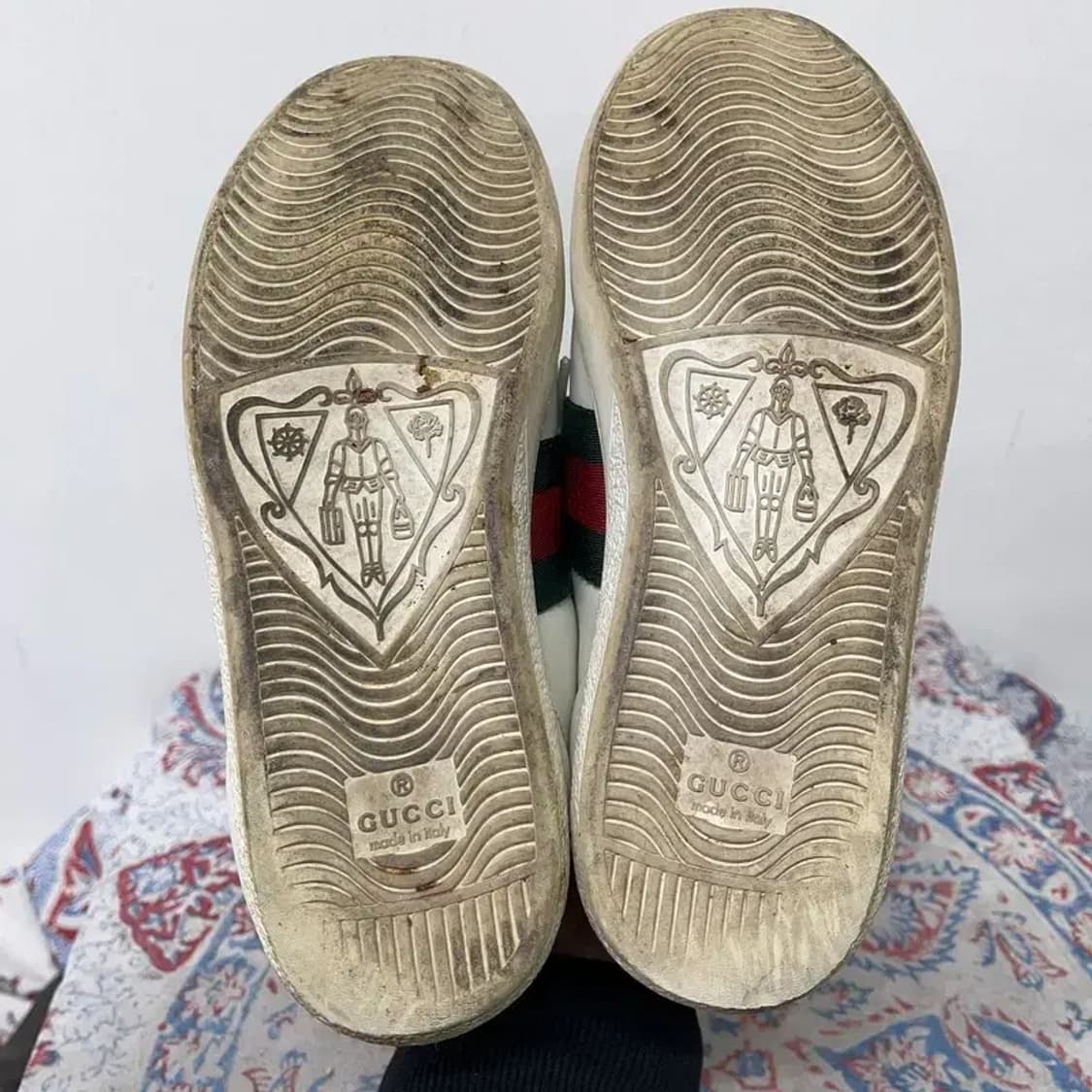 구찌 정품 에이스 자수 스니커즈 35 E01639 상품이미지4