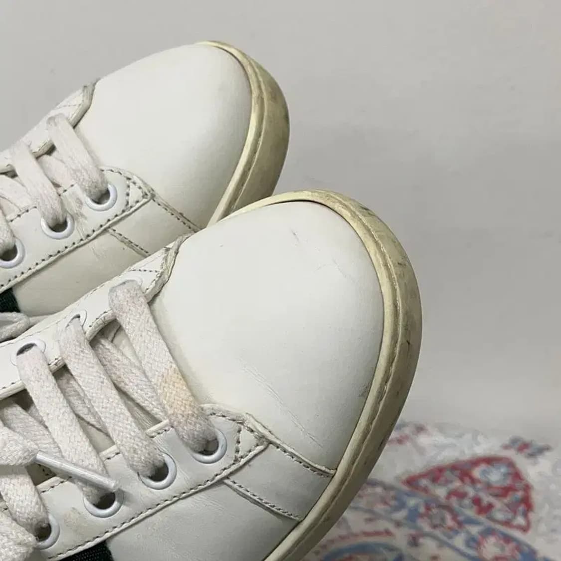 구찌 정품 에이스 자수 스니커즈 35 E01639 상품이미지7