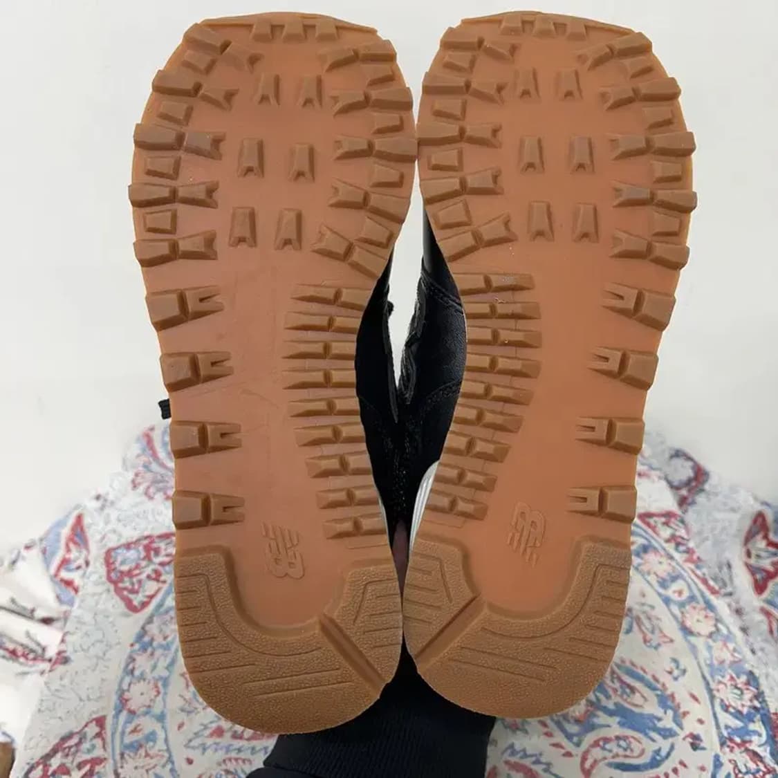 뉴발란스 574 블랙 스니커즈 운동화 245 E01649 상품이미지4