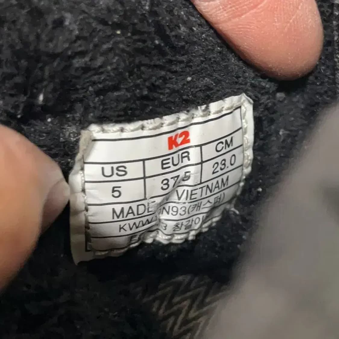 K2 아웃도어 방한부츠 겨울신발 230 E01670 상품이미지5