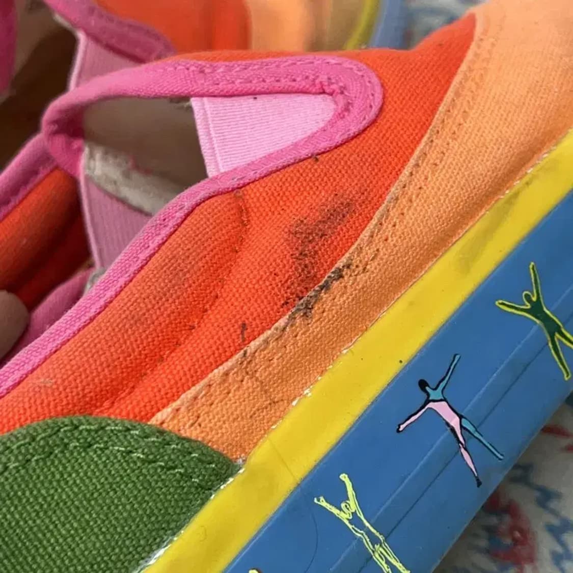 아디다스 니짜 슬립 프라이드 슬립온 스니커즈 240 E01665 상품이미지7