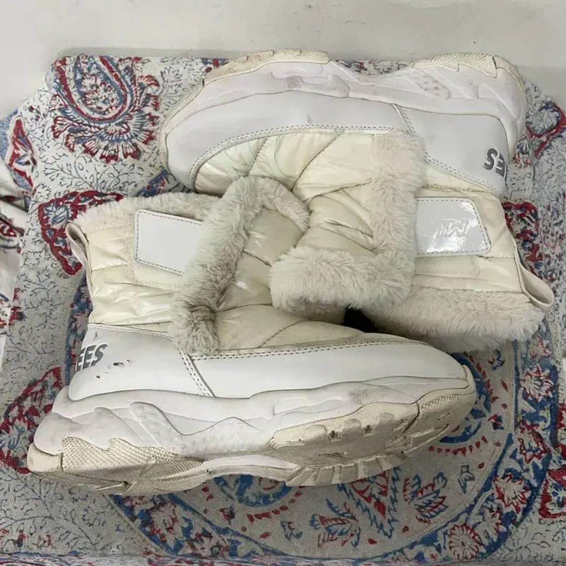 MLB 러너 롱부츠 뉴욕양키스 털신발 겨울신발 230 E01671 상품이미지3