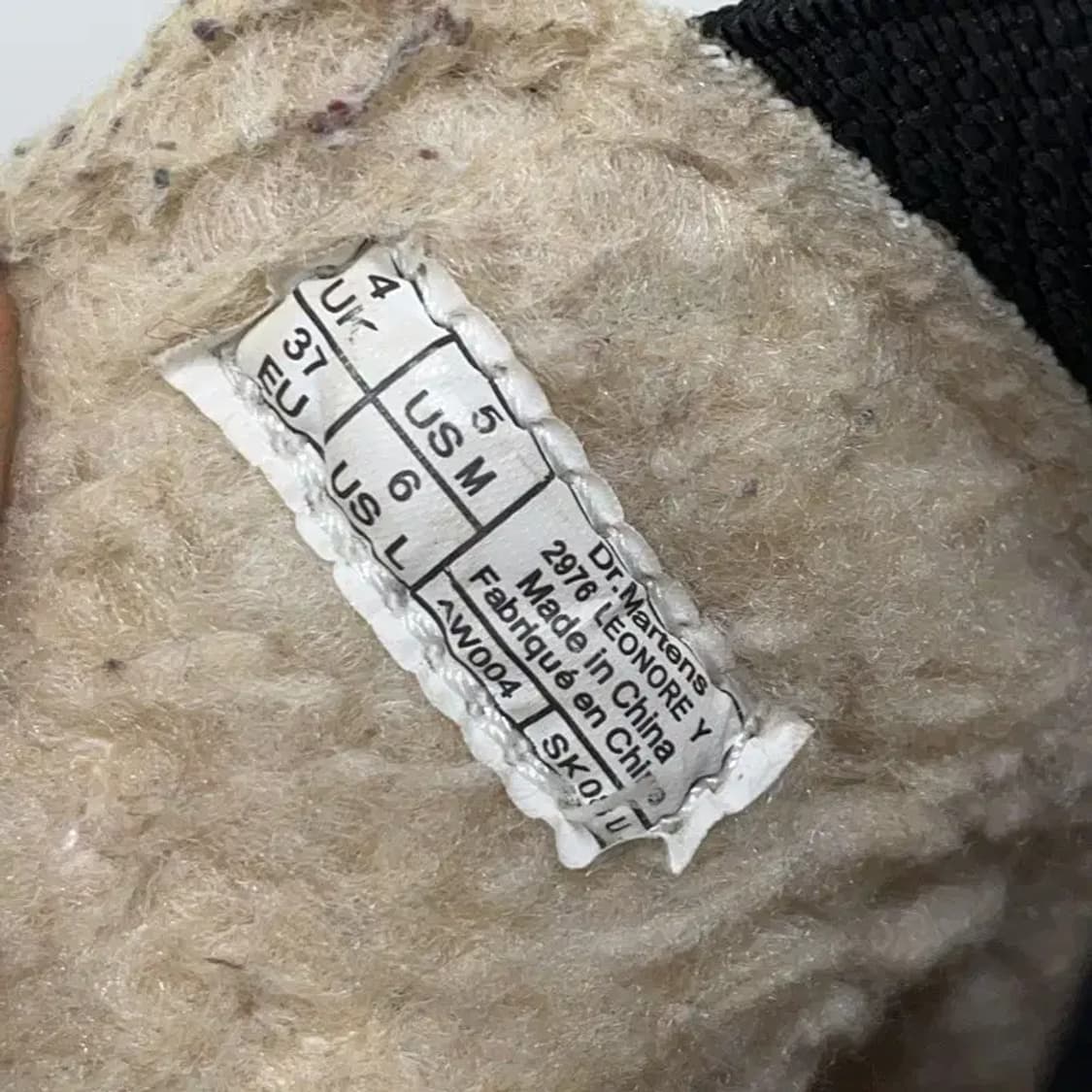 닥터마틴 2976 부츠 털신발 털부츠 겨울신발 230 E01677 상품이미지6