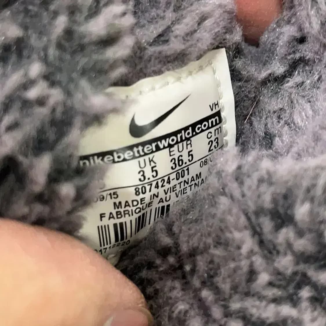 나이키 우먼스 로쉐런 하이 스니커부츠 털신발 230 E01682 상품이미지5