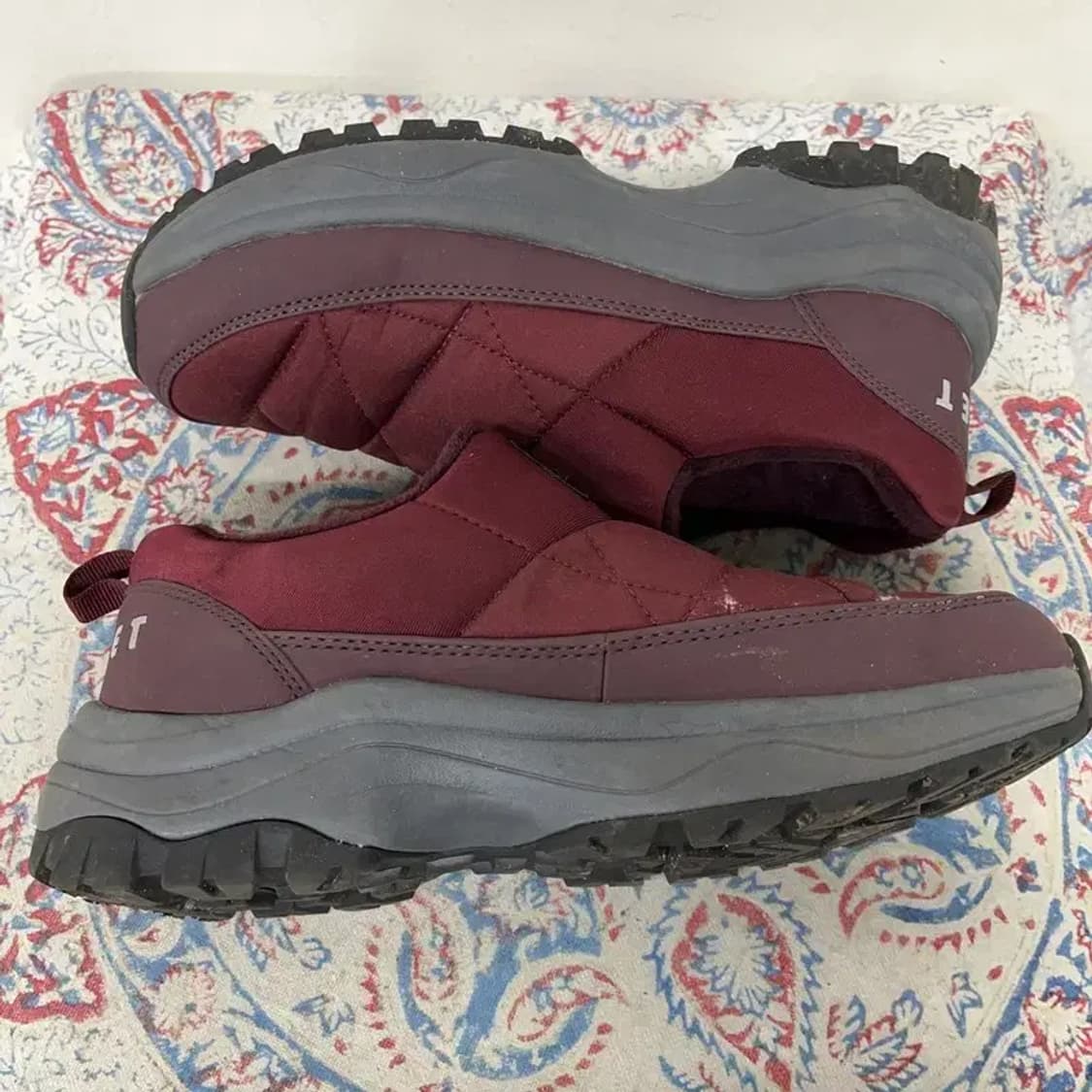 밀레 아웃도어 겨울신발 털신발 패딩신발 슬립온 250 E01679 상품이미지3