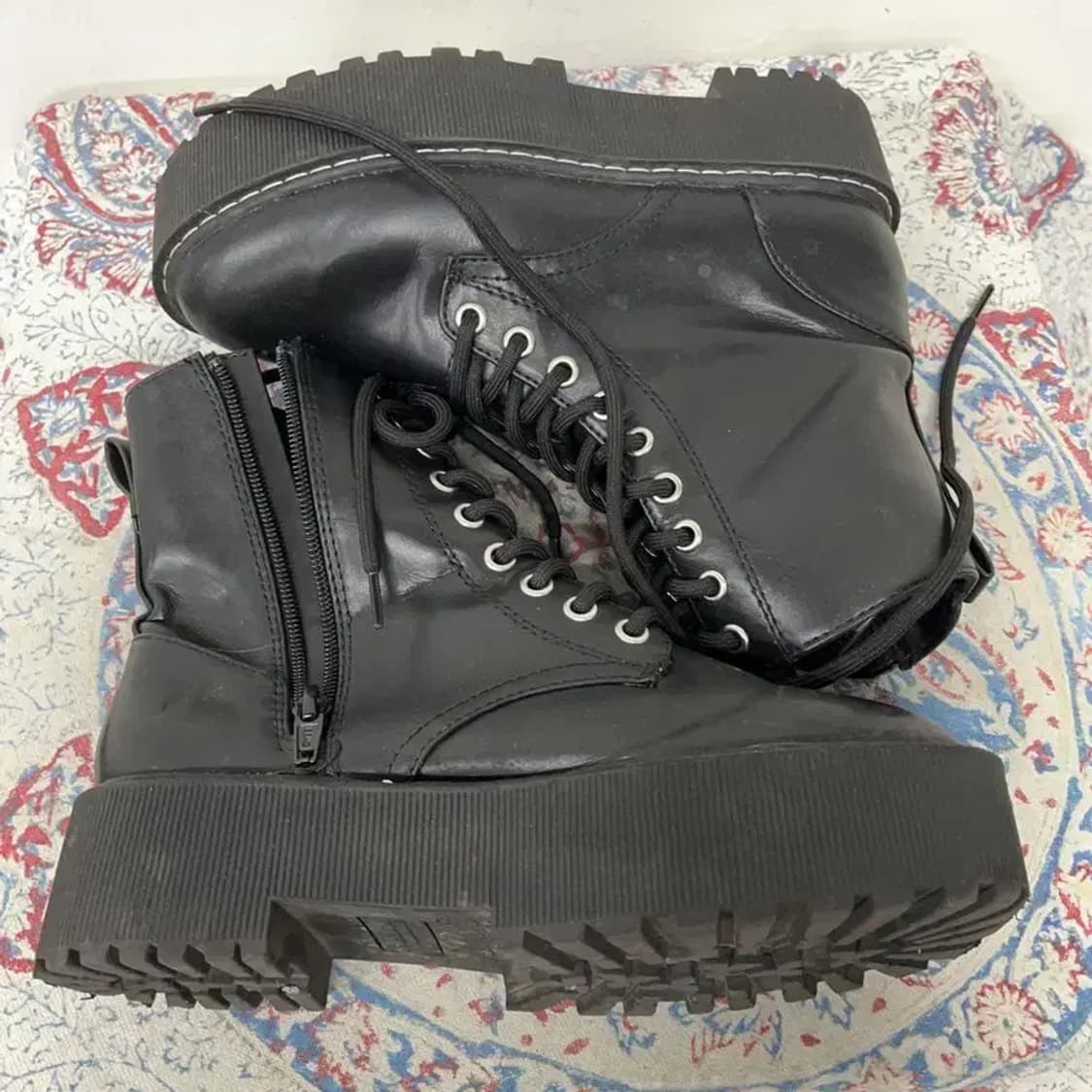 에이치앤엠 플랫폼 부츠 9홀 워커 225 E01683 상품이미지3