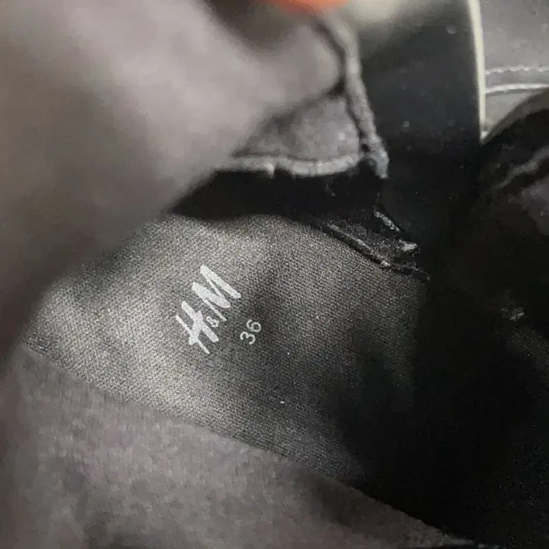 에이치앤엠 플랫폼 부츠 9홀 워커 225 E01683 상품이미지5