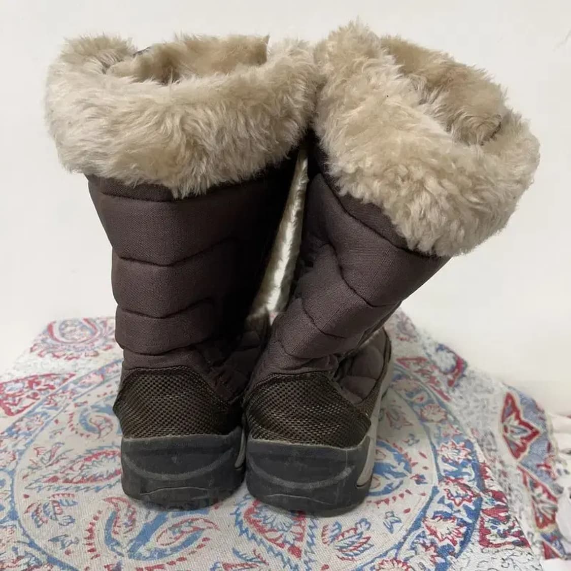 아웃도어 프로덕트 유콘 퍼 트리밍 패딩부츠 털신발 250 E01692 상품이미지2