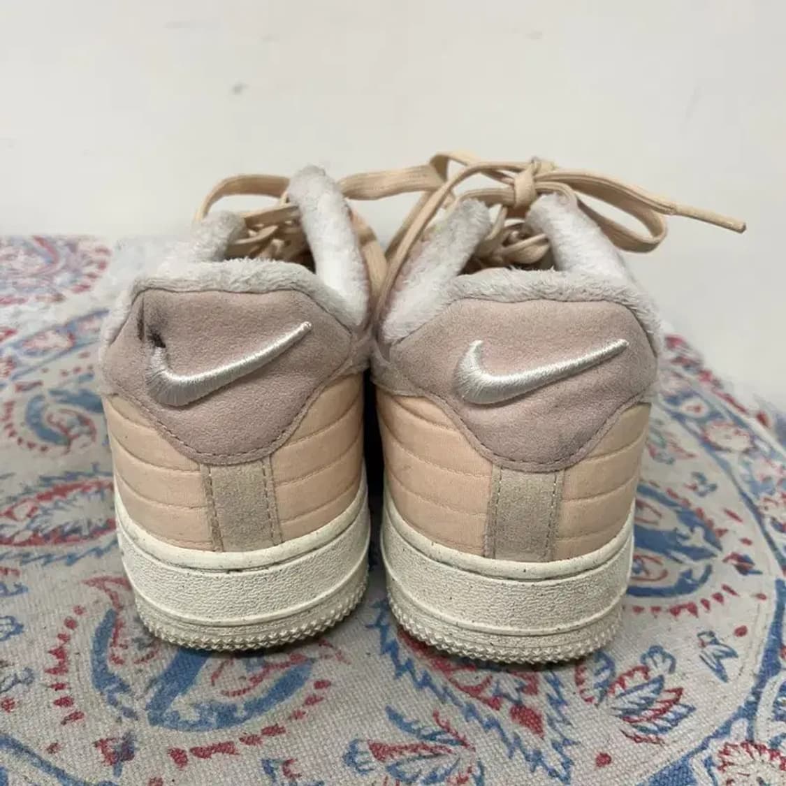 나이키 에어포스1 로우 LXXX 퀄트 털신발 겨울신발 230 E01689 상품이미지2