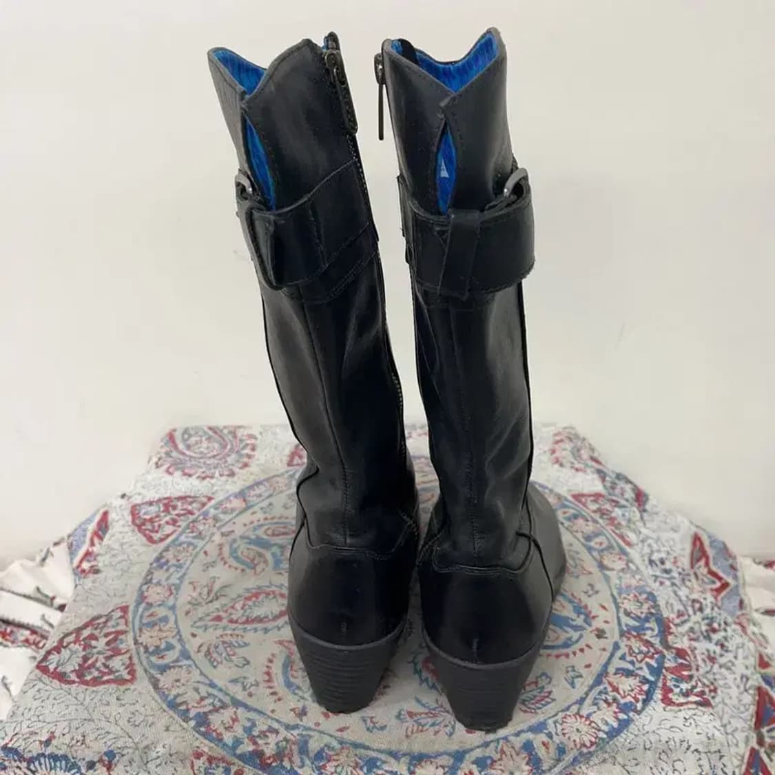 크록스 여자 롱부츠 가죽부츠 W5.5 E01694 상품이미지2