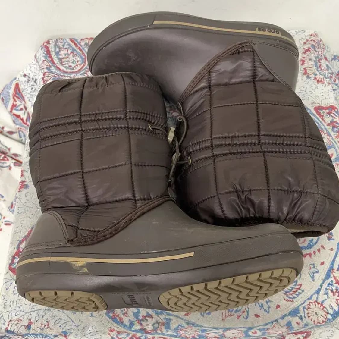 크록스 윈터부츠 패딩부츠 방한화 겨울신발 W7 E01706 상품이미지3