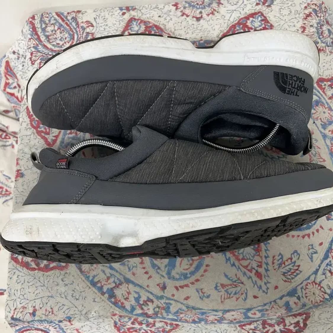 노스페이스 패딩신발 방한화 슬립온 겨울신발 280 E01699 상품이미지3