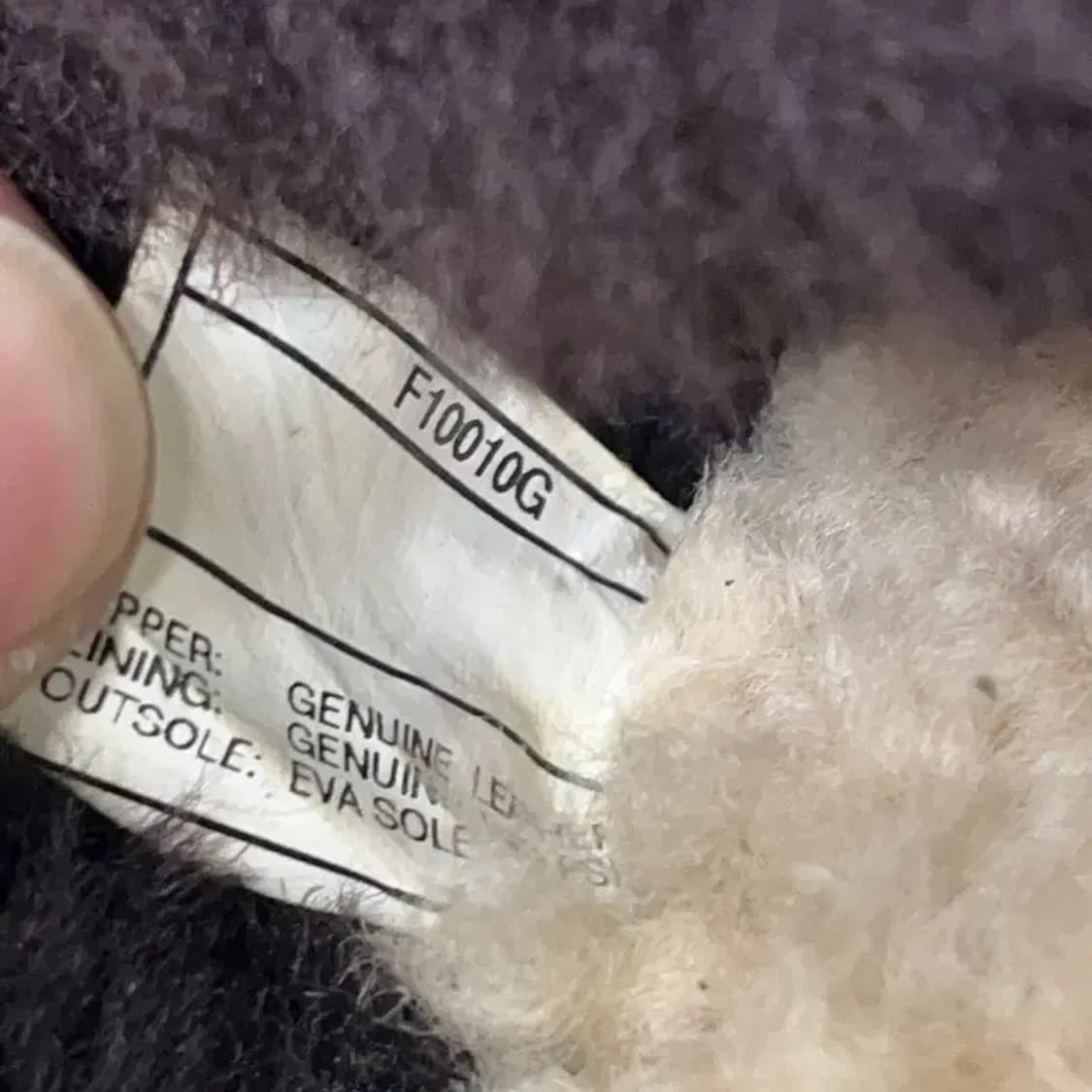 어그 맨 켄톤 로퍼 털신발 겨울신발 250 E01703 상품이미지7