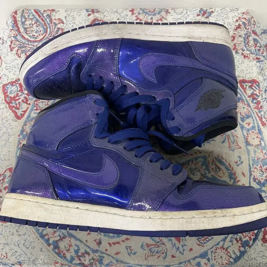 나이키 조던 1 레트로 딥 로얄 농구화 운동화 270 E01709 상품이미지3