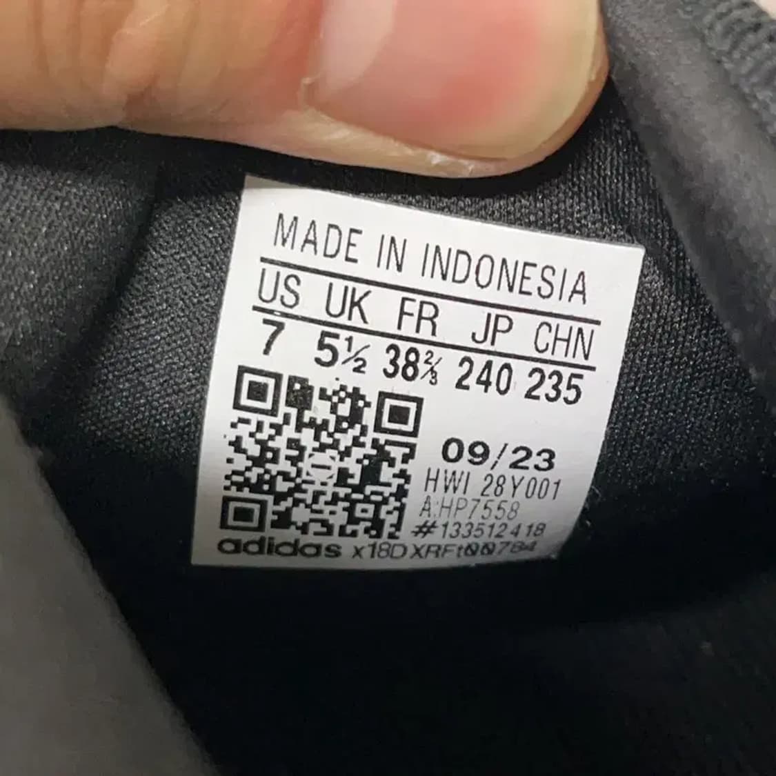 아디다스 런팔콘 3.0 코어 블랙 카본 러닝화 240 E01715 상품이미지5