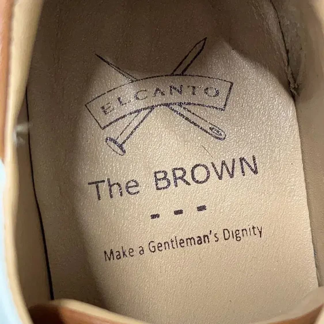 엘칸토 단화 스니커즈 남자신발 255 E01717 상품이미지5