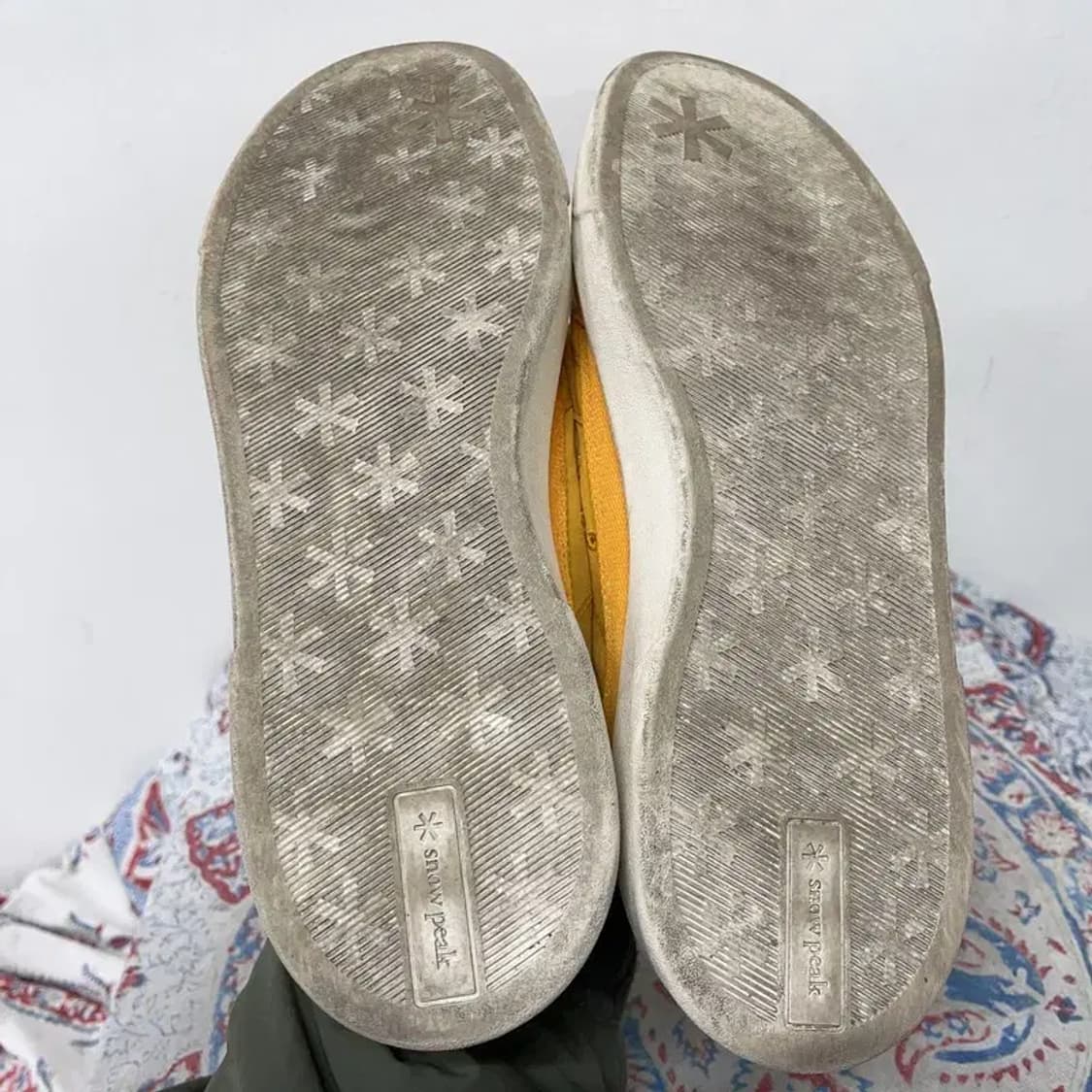 스노우피크 어패럴 옐로우 스니커즈 겨울신발 280 E01722 상품이미지4