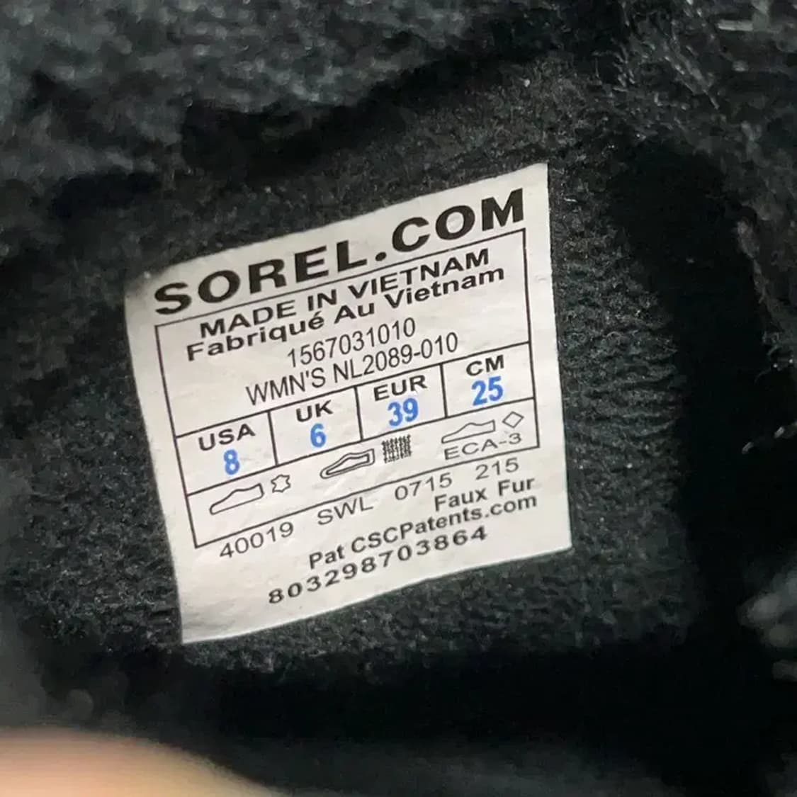 소렐 SOREL 티볼리 스웨이드 방한 부츠 털신발 250 E01740 상품이미지5