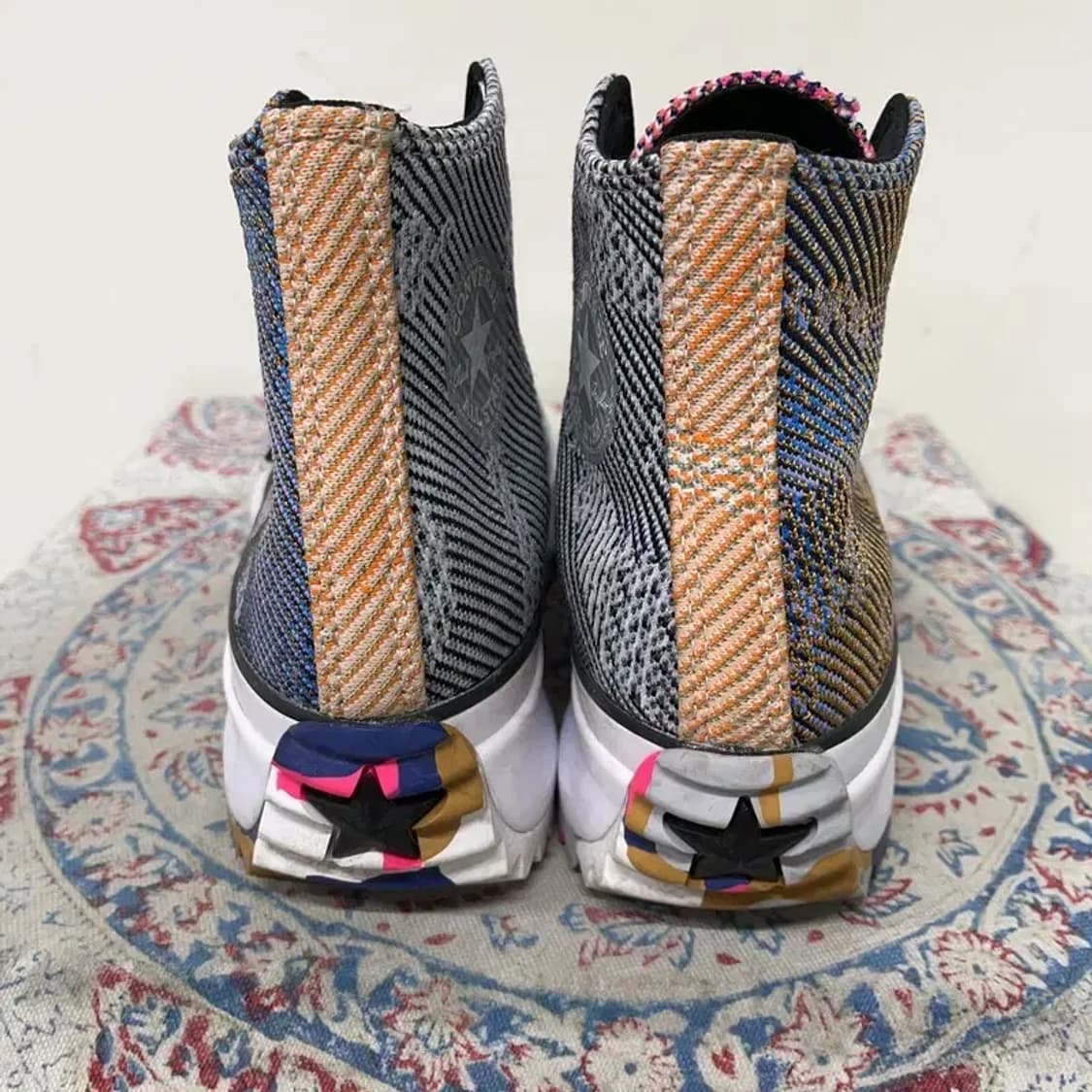 컨버스 런스타 하이크 하이 니트 매쉬업 스니커즈 280 E01726 상품이미지2