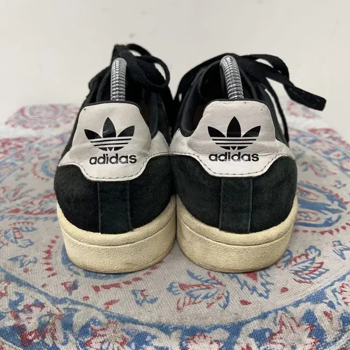 아디다스 캠퍼스 블랙 스니커즈 신발 245 E01732 상품이미지2