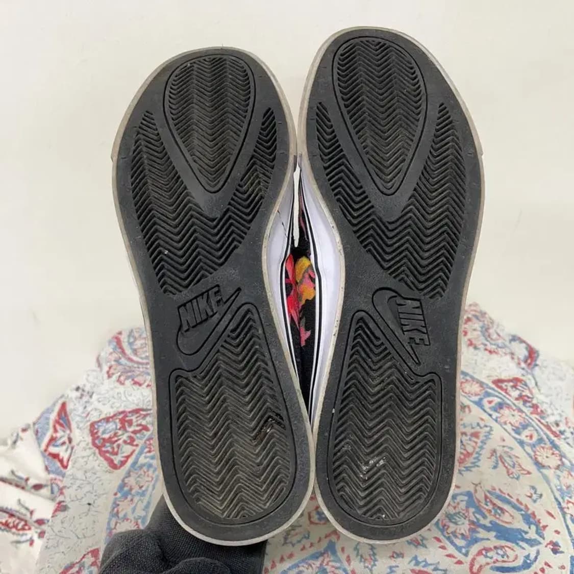 나이키 코트로얄 AC 슬립온 플라워 스니커즈 275 E01735 상품이미지4