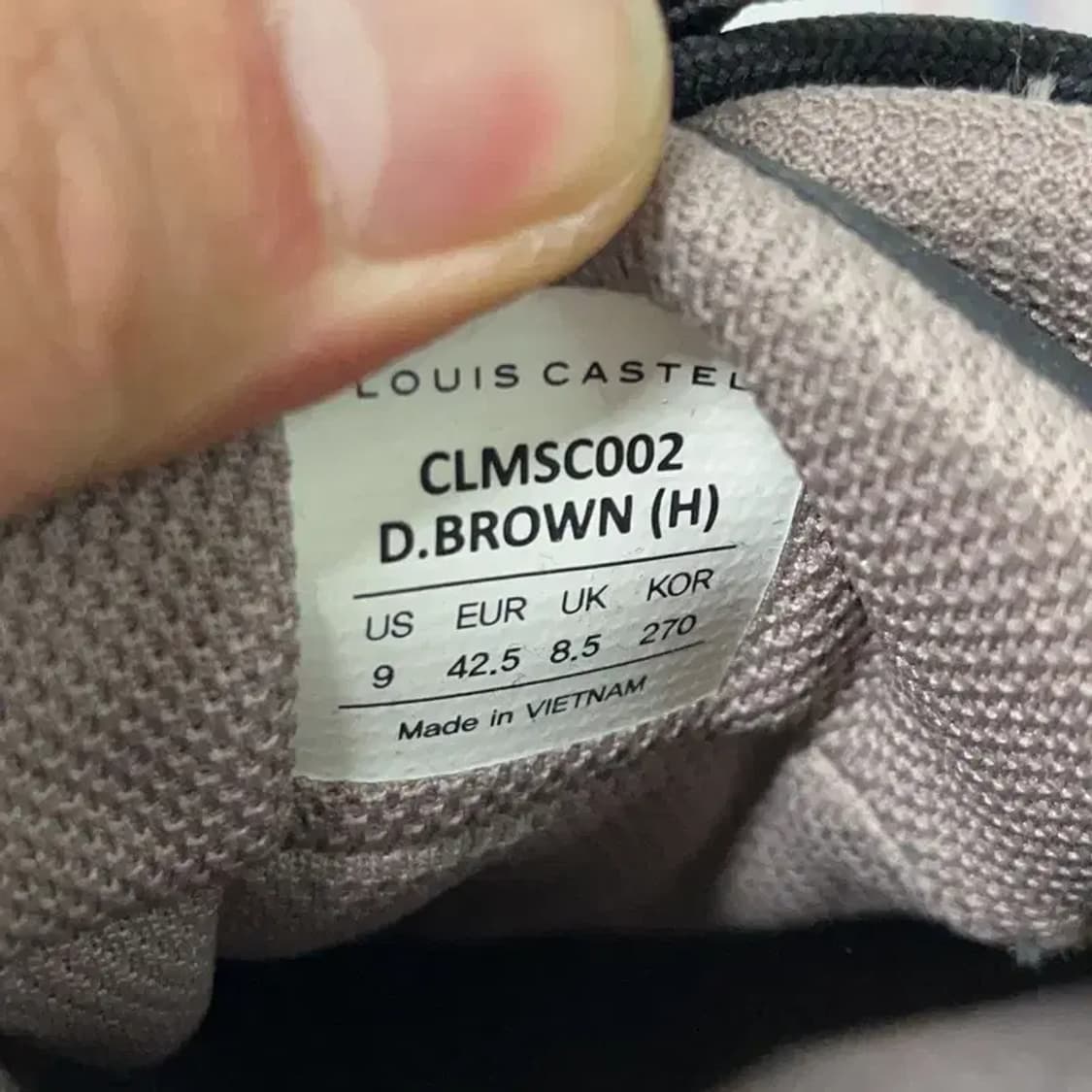 루이까스텔 골프 독일군 신발 스니커즈 270 E01736 상품이미지5