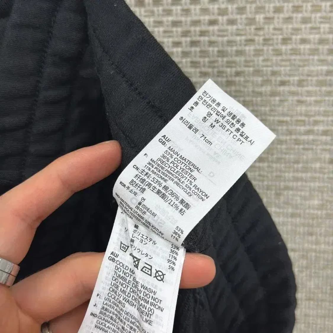 아디다스 츄리닝 삼선 블랙 조거팬츠 71 D05943 상품이미지4