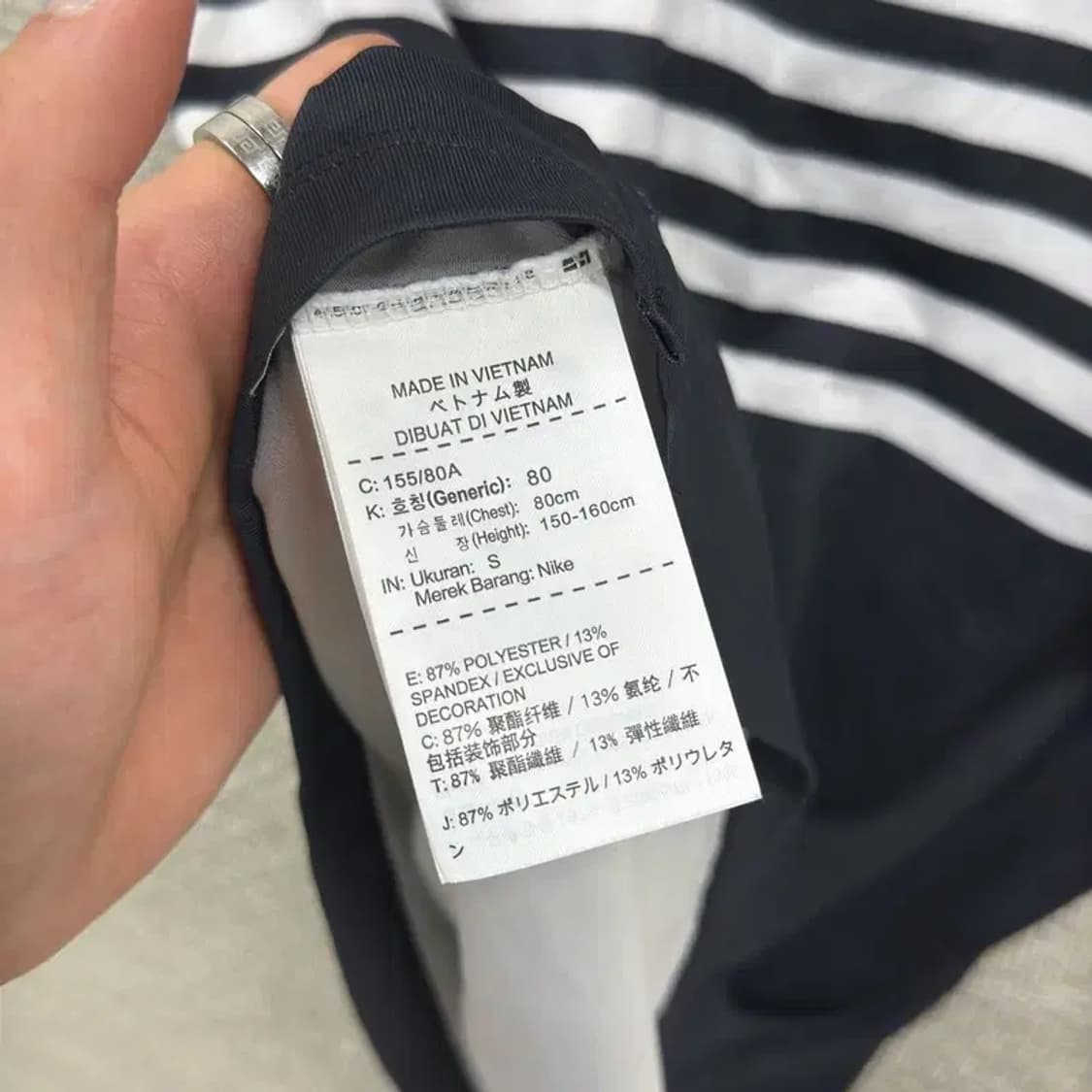 나이키골프 드라이핏 여자 기능성 반팔카라티 85 D05932 상품이미지4