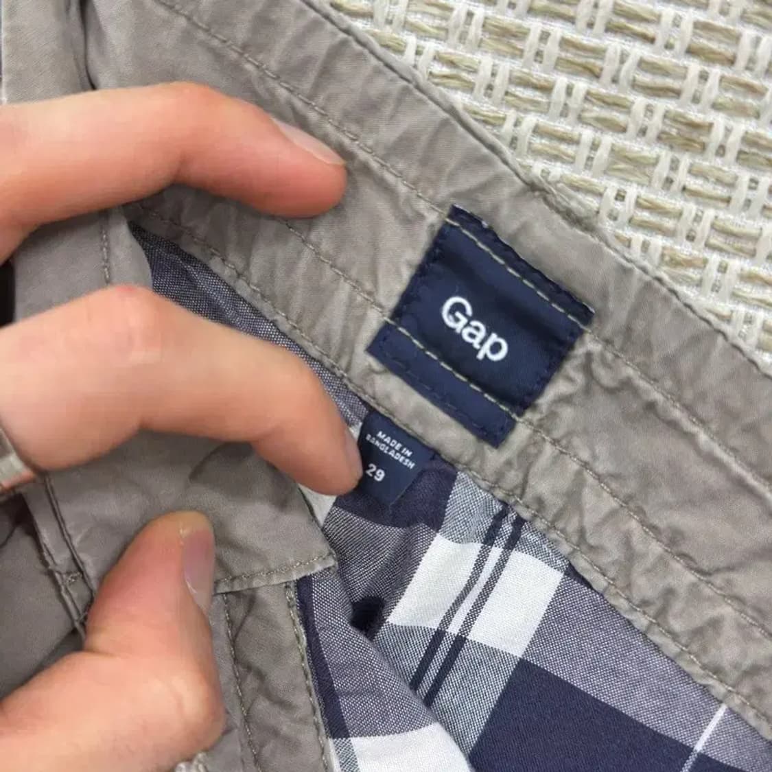 갭 GAP 캐주얼 남자 반바지 30인치 D06412 상품이미지3