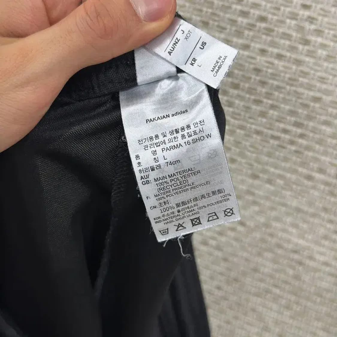 아디다스 운동 블랙 기능성 반바지 74 D06414 상품이미지5