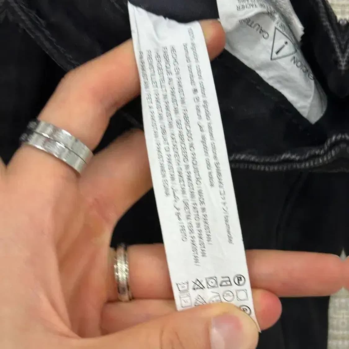 자라 ZARA 남자 캐주얼 블랙진 29인치 D06509 상품이미지5