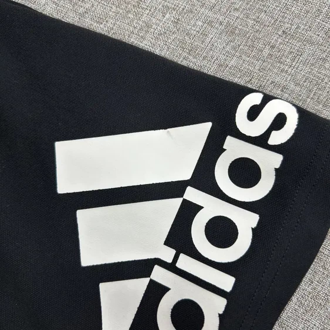아디다스 빅로고 블랙 런닝 운동 반바지 67 D06507 상품이미지5