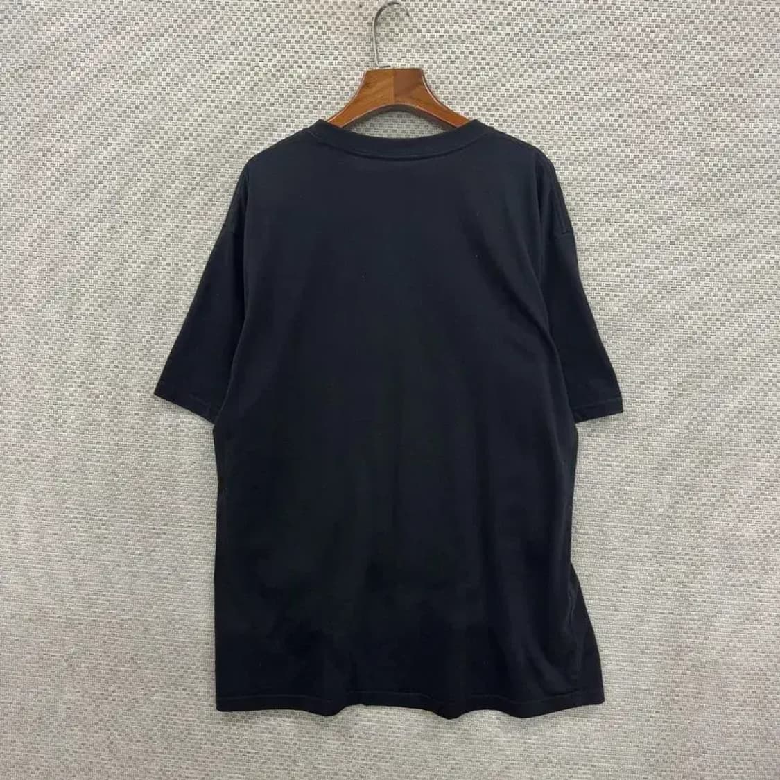 커버낫 캐주얼 블랙 반팔티 105 D06488 상품이미지2