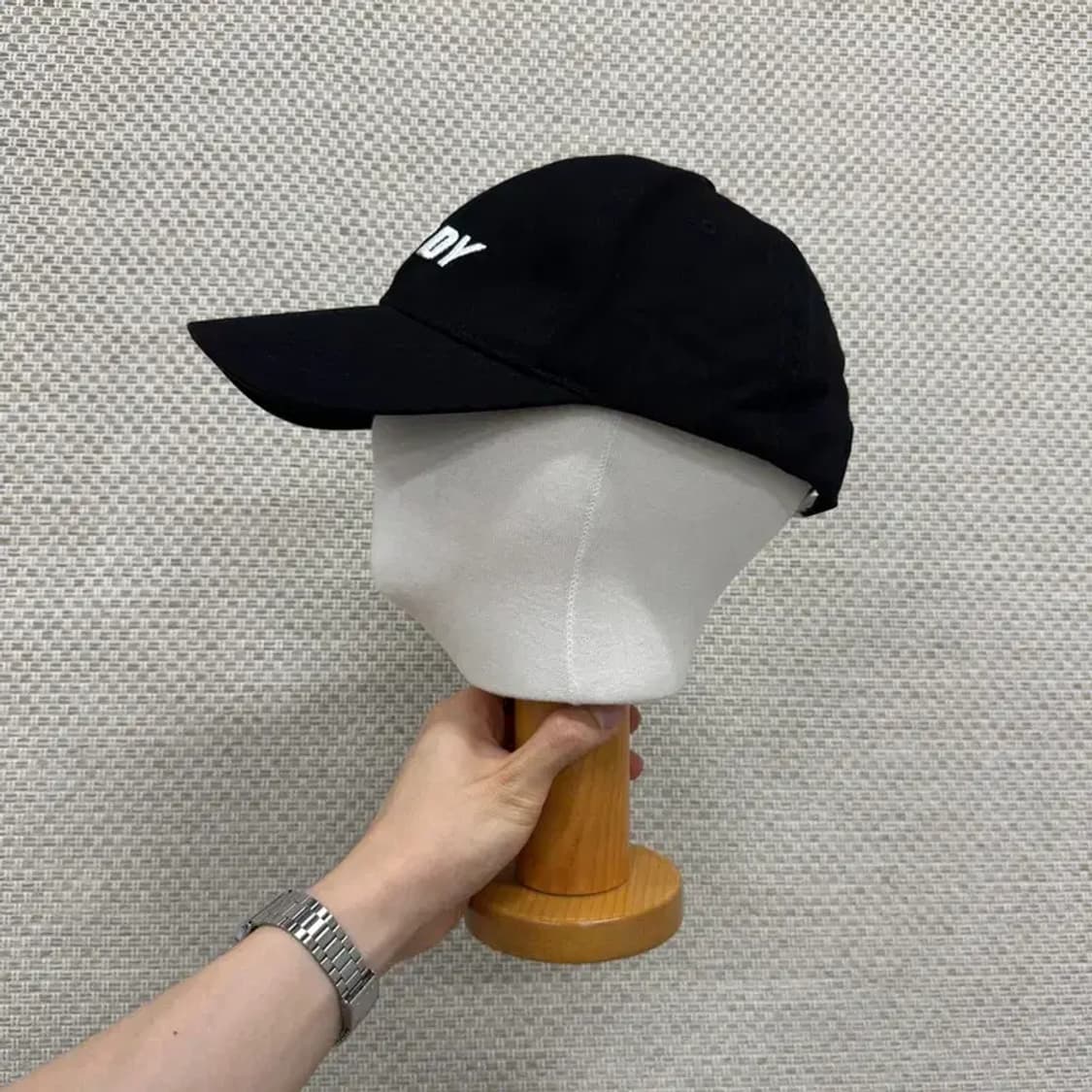 널디 캐쥬얼 블랙 야구모자 볼캡 D06600 상품이미지2