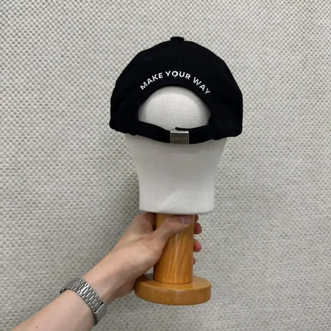 널디 캐쥬얼 블랙 야구모자 볼캡 D06600 상품이미지3