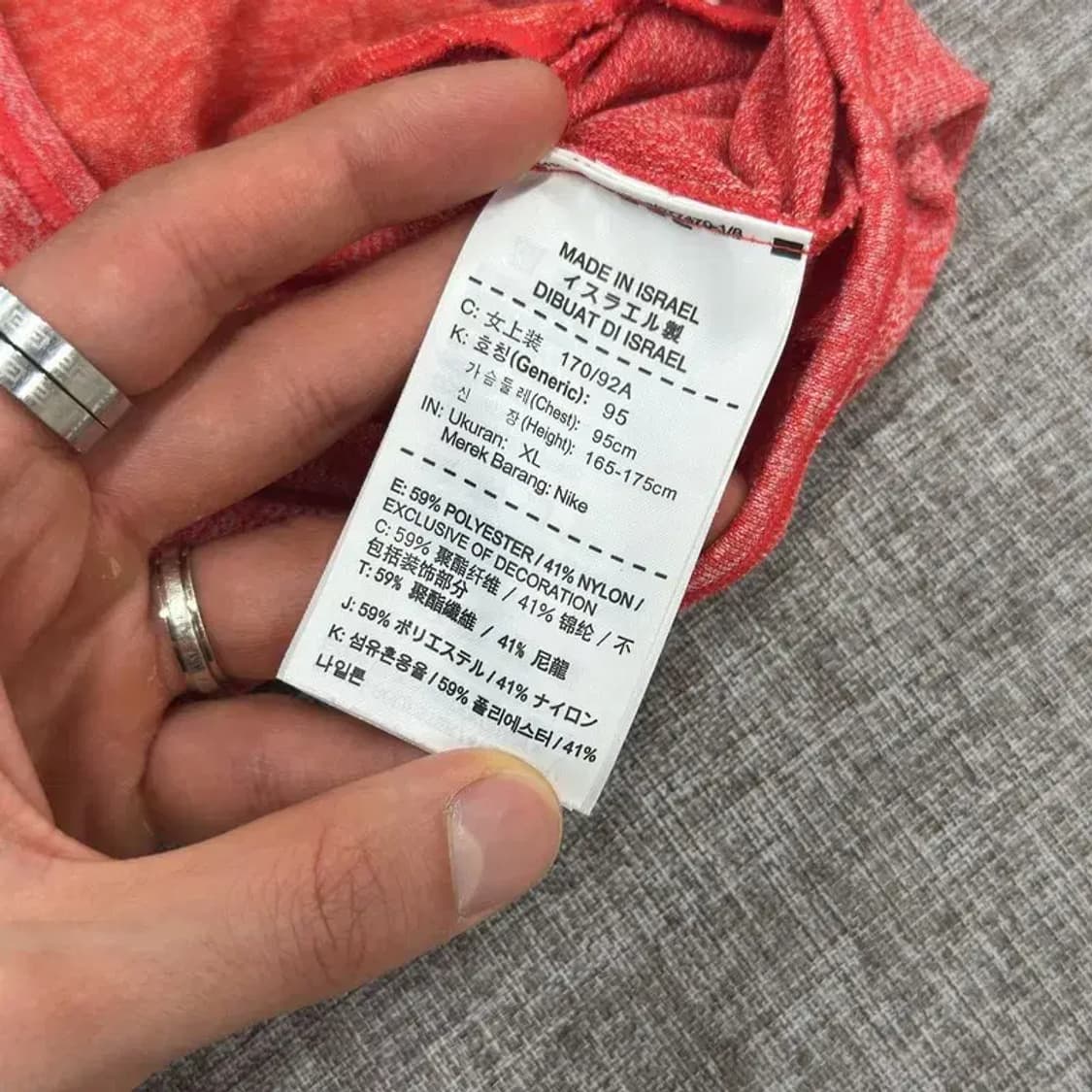 나이키 골프 드라이핏 기능성 반팔티 95 D06572 상품이미지4