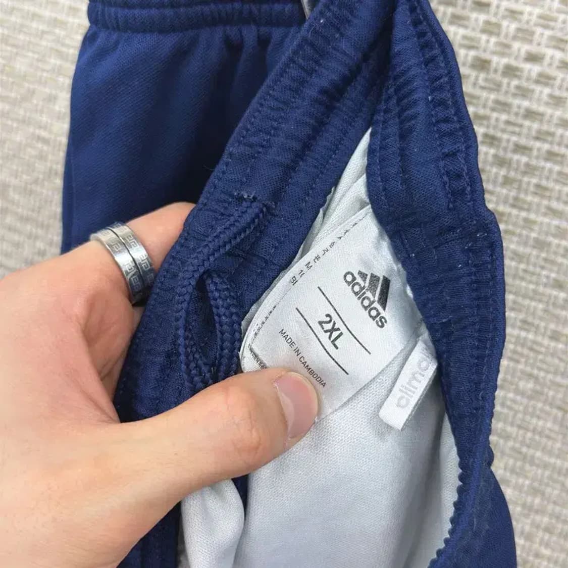 아디다스 밴딩 츄리닝 반바지 2XL D06590 상품이미지3