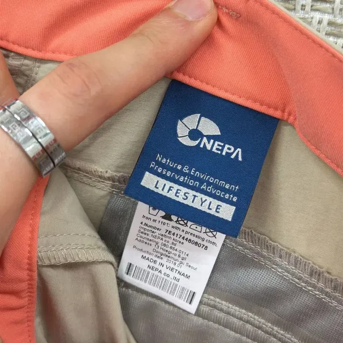 네파 등산 아웃도어 반바지 30인치 D06594 상품이미지3