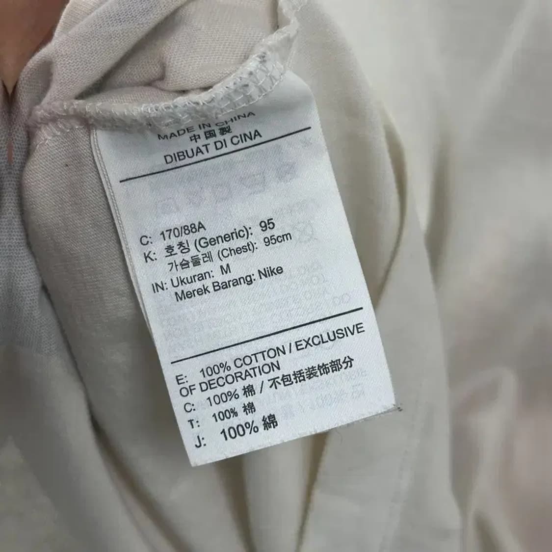 나이키 조던 캐쥬얼 반팔티 95 D06577 상품이미지4
