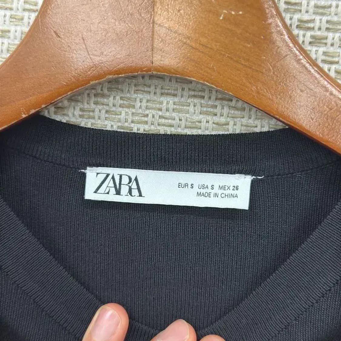 자라 ZARA 여성 골지 꼬임 니트 85 D06747 상품이미지3