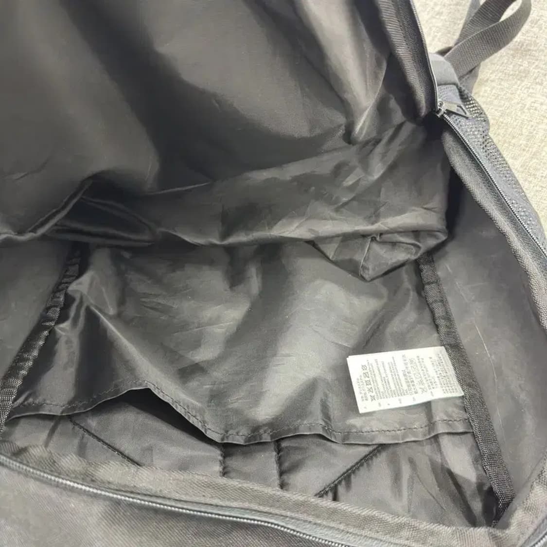 아디다스 블랙 삼선 백팩 학생가방 D06872 상품이미지3