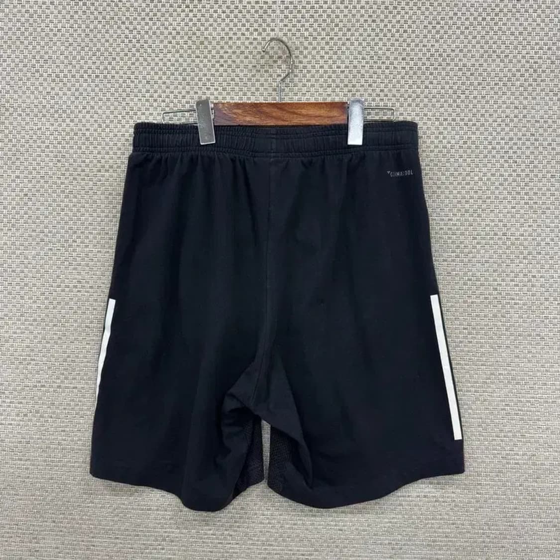 아디다스 블랙 캐주얼 면 반바지 L D06861 상품이미지2