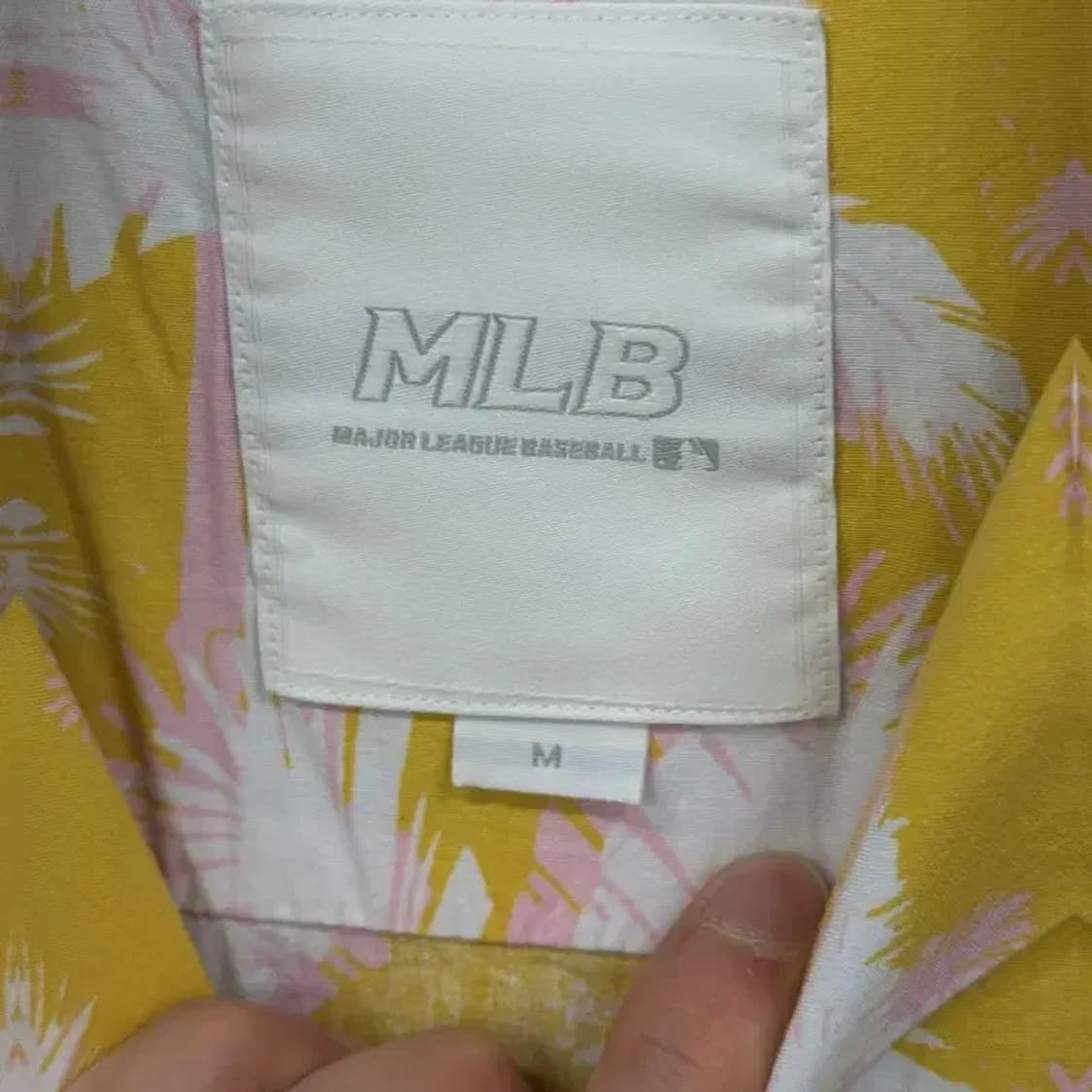 MLB 야자수 패턴 포켓 하와이안 반팔셔츠 95 D06856 상품이미지3