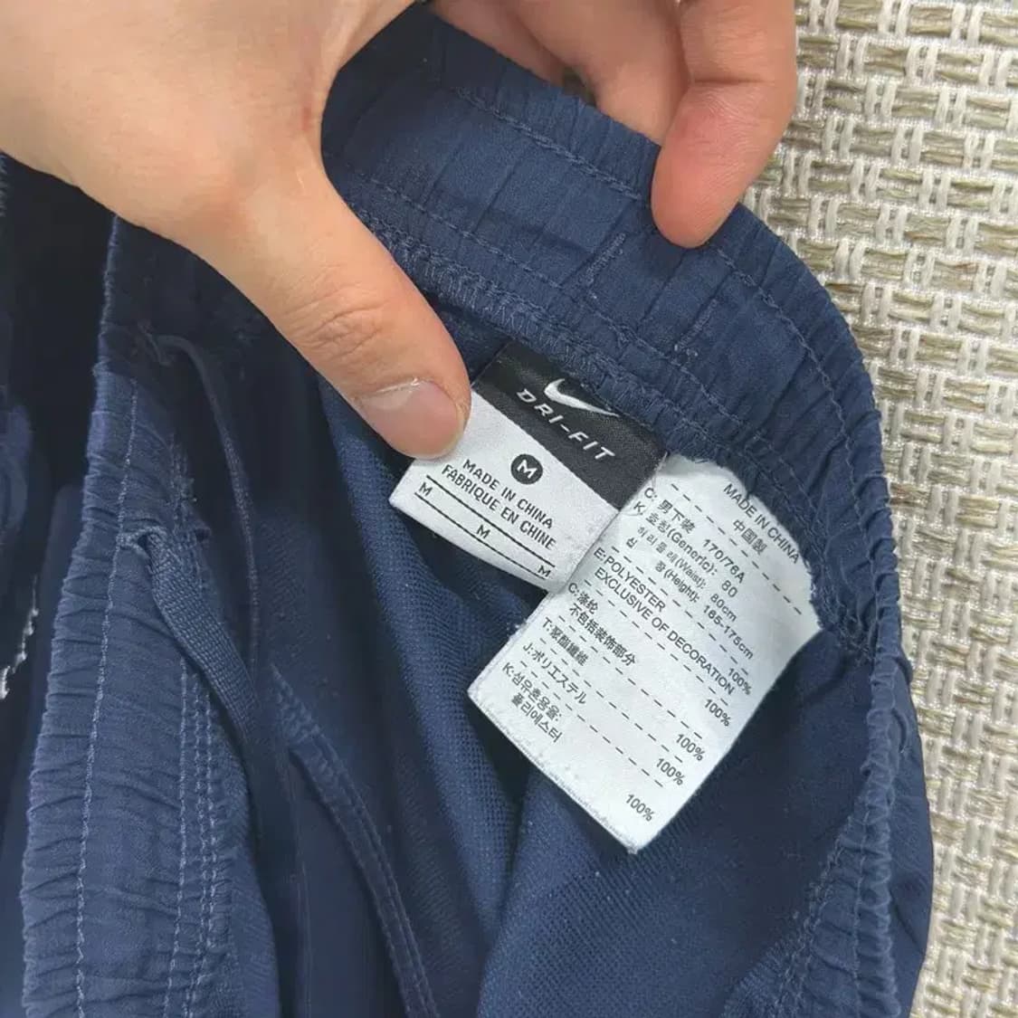 나이키 네이비 드라이핏 런닝 운동 반바지 88 D06869 상품이미지3