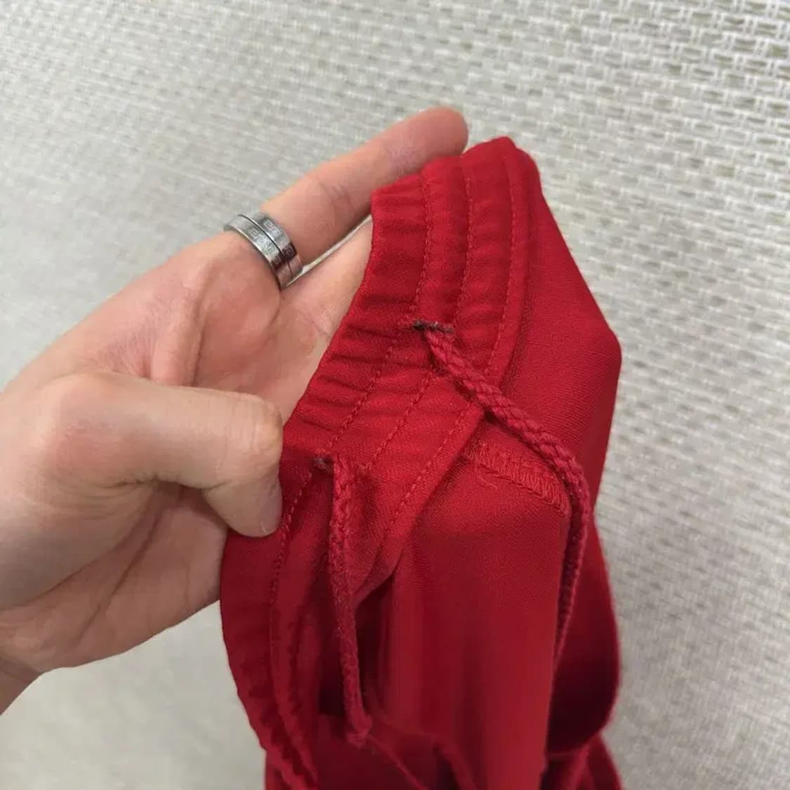 아디다스 삼선 레드 기능성 운동 반바지 110 D06870 상품이미지3
