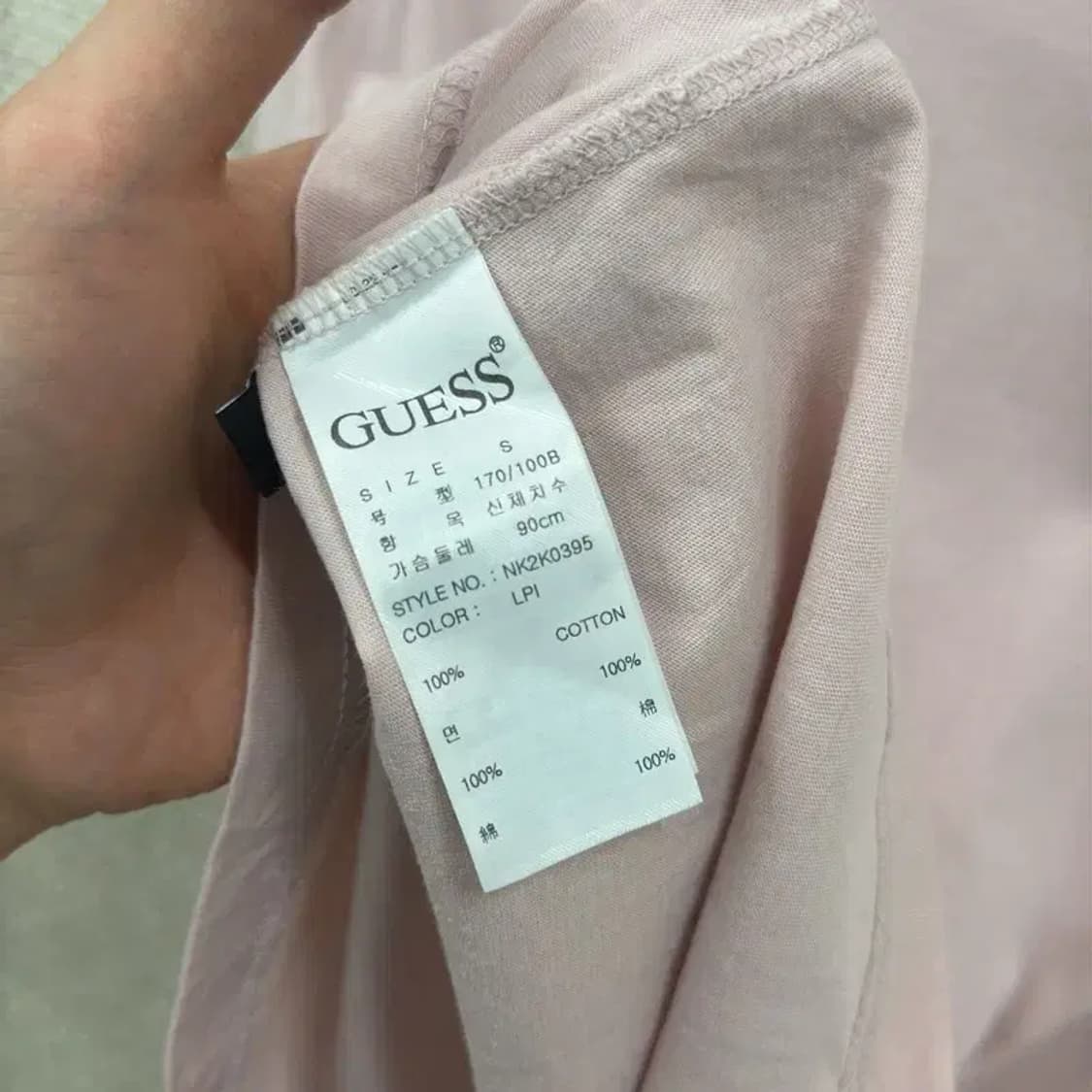게스 빅로고 캐주얼 반팔티 95 D06855 상품이미지4