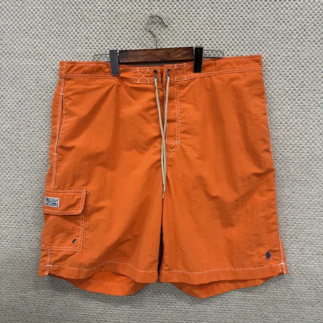 폴로 랄프로렌 자수로고 비치웨어 스웜팬츠 반바지 XL D06962 상품이미지1