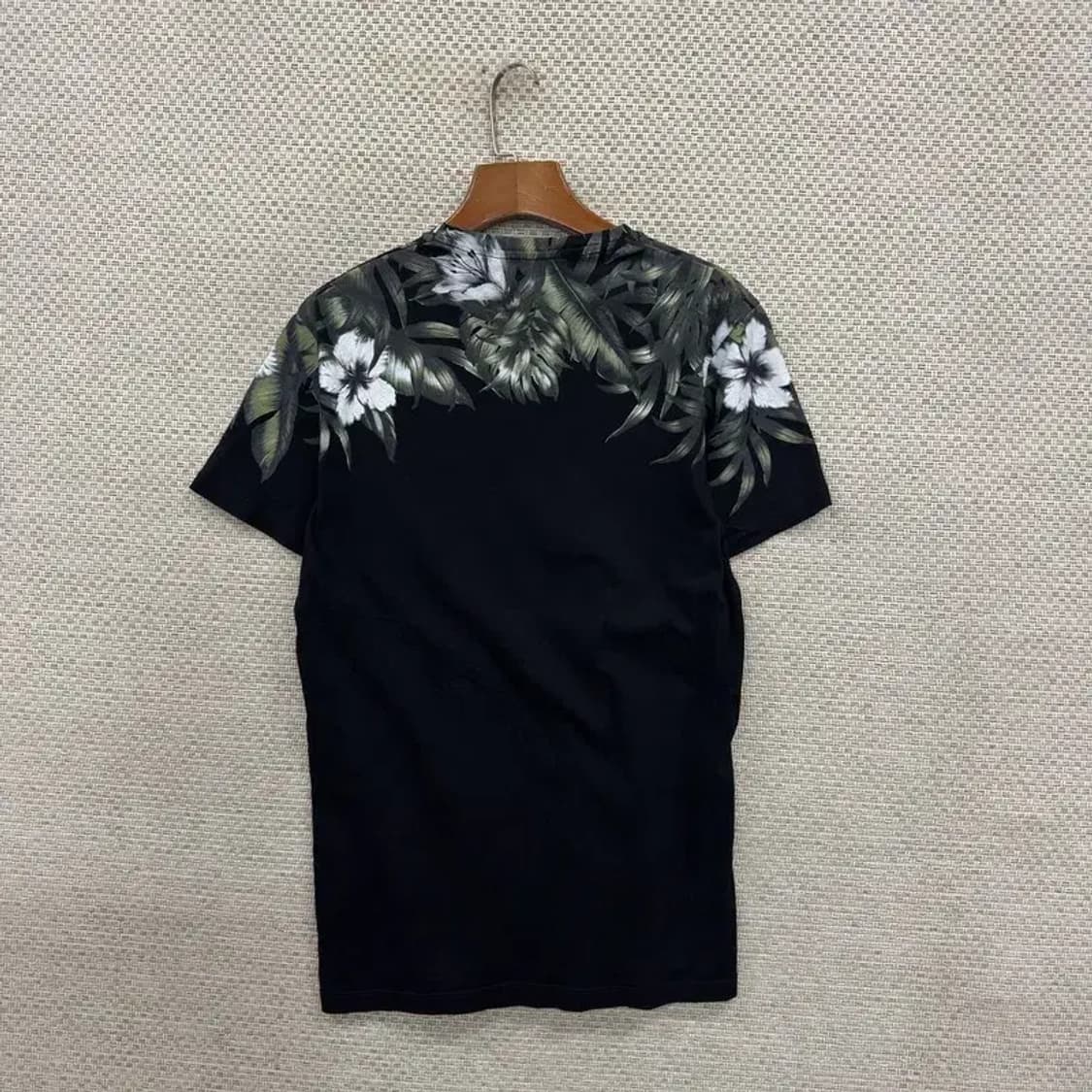 자라 ZARA 블랙 해골 프린트 반팔티 90 D06924 상품이미지2