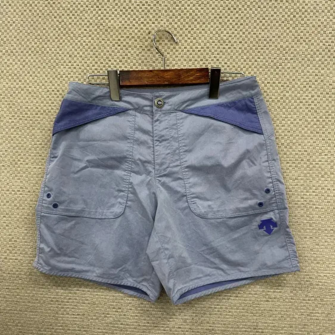 데상트 프린팅로고 캐주얼 숏팬츠 반바지 85 D06963 상품이미지1