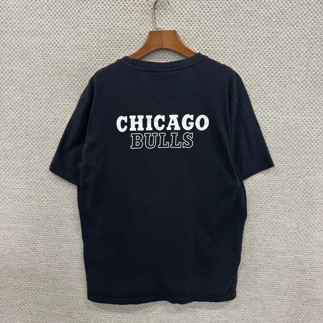 NBA 시카고불스 프린트 블랙 반팔티 105 D06933 상품이미지2